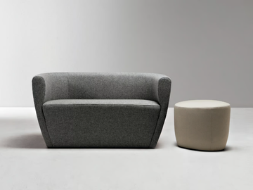 TWINGO - 2 seater sofa with fire retardant padding by La Cividina - view 3